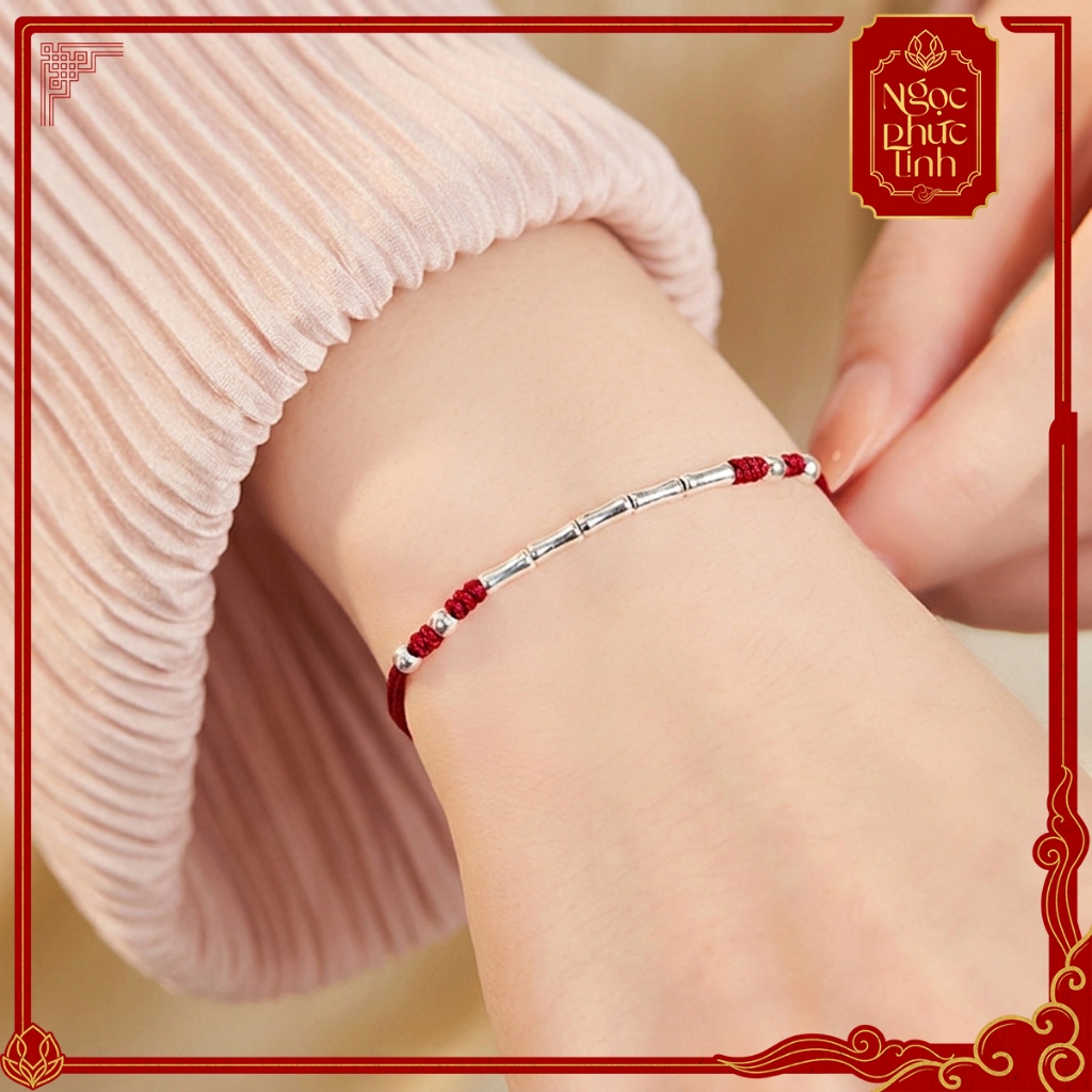 Vòng Tay Chỉ Đỏ Thanh Trúc