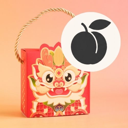 Hộp bánh Tiểu Lân - Than tre mơ tây