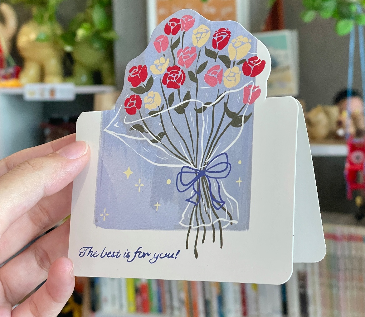 Thiệp hoa hồng 🌹