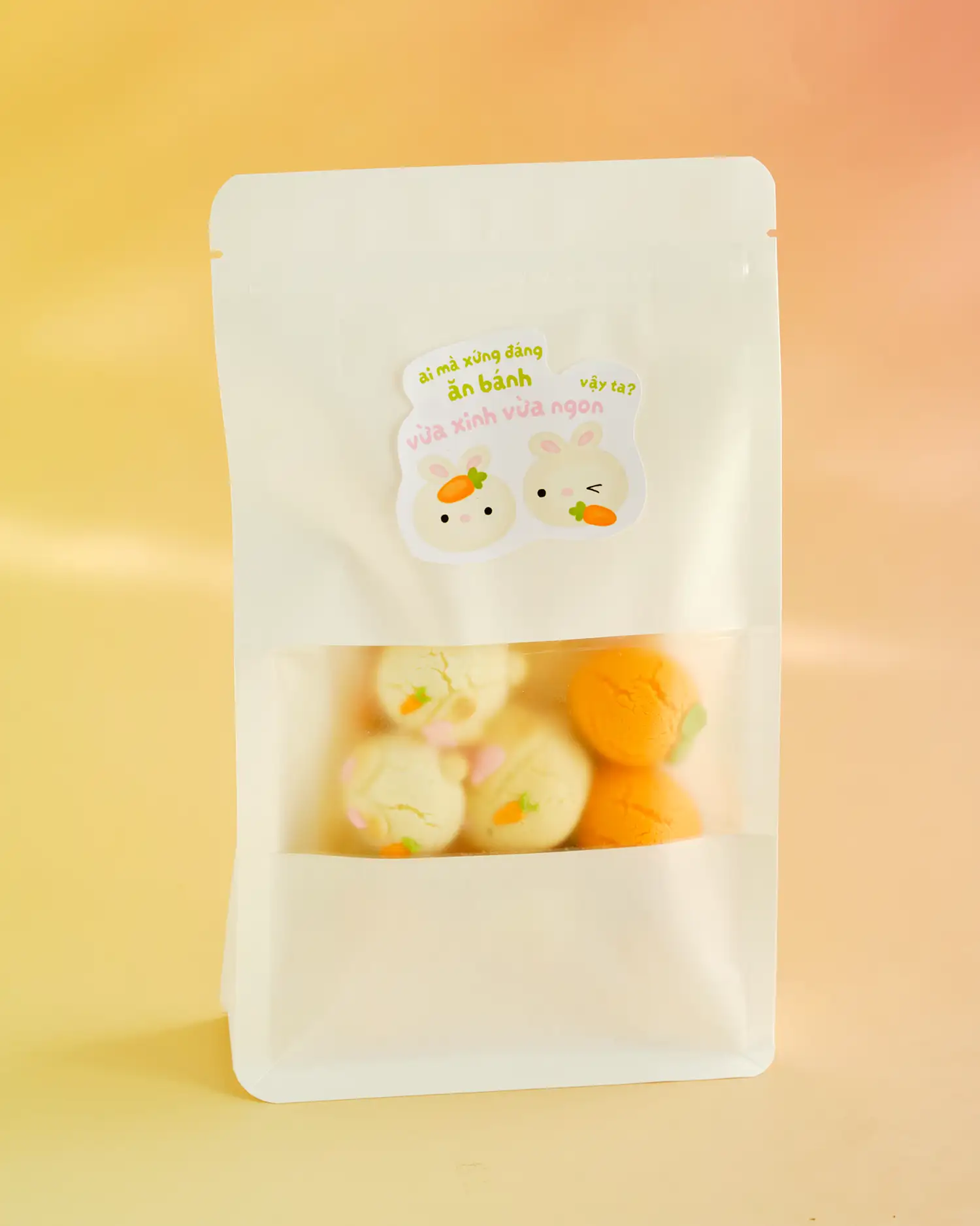 Bánh Thỏ bông & Cà rốt