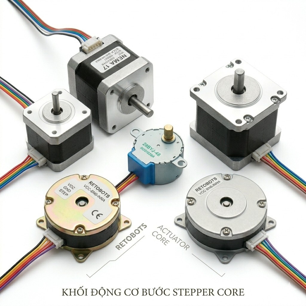 Động Cơ Bước Stepper