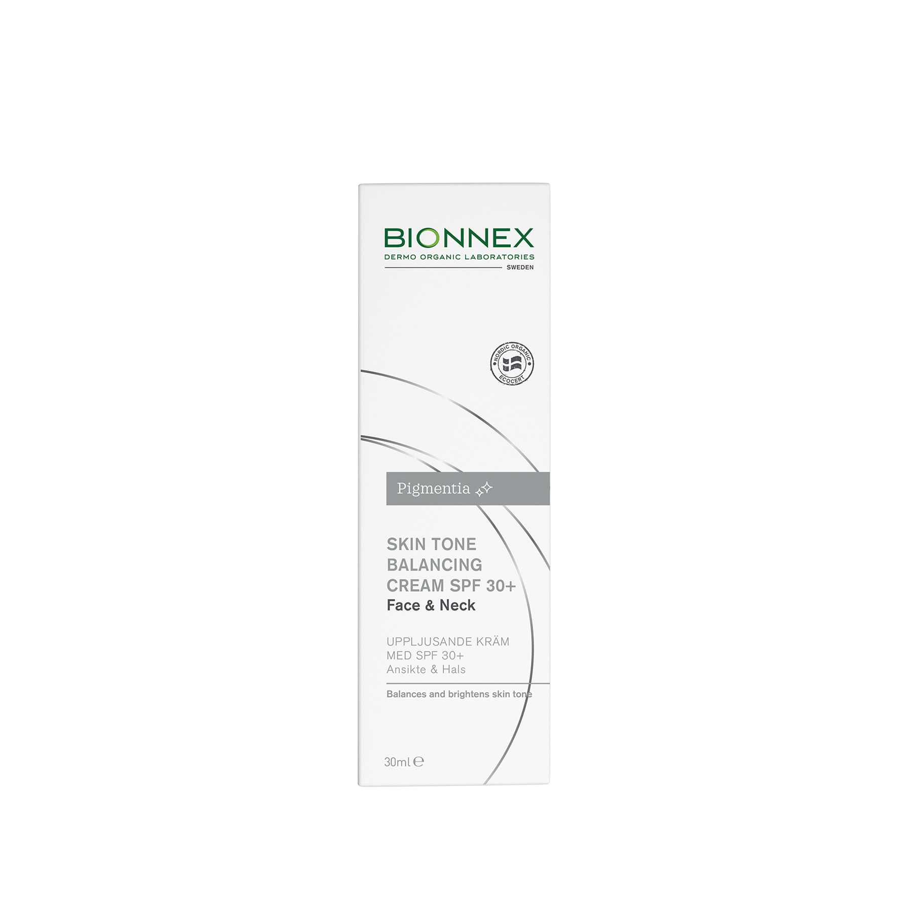 Bionnex Pigmentia Skin Tone Balancing Cream SPF 30+ — Face & Neck