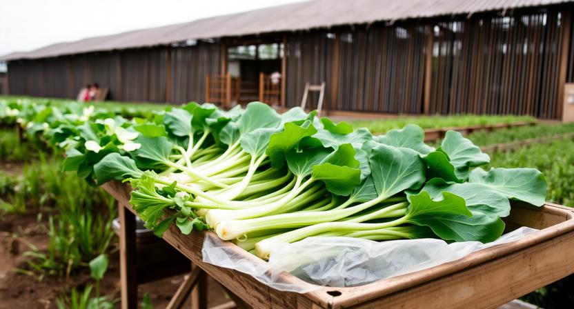 Cải xanh - món quà xanh cho sức khỏe bền vững và bữa ăn dinh dưỡng