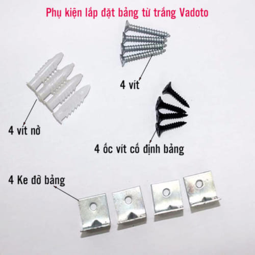 Bảng Combo Từ Trắng Với Ghim Nỉ