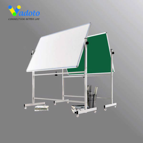 BẢNG DI ĐỘNG 2 MẶT TRẮNG XANH CAO CẤP – BẢNG LẬT CÓ CHÂN 2 MẶT TIỆN LỢ