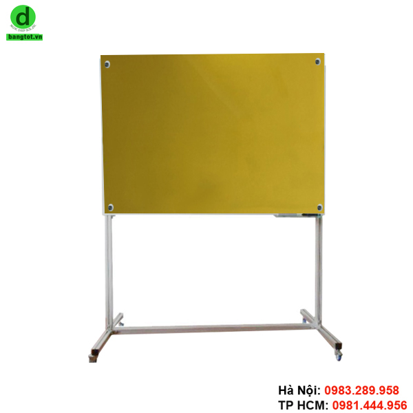 Bảng Kính Màu Di Động Chân Thép Hợp Kim Sơn Tĩnh Điện Vadoto EcoTech