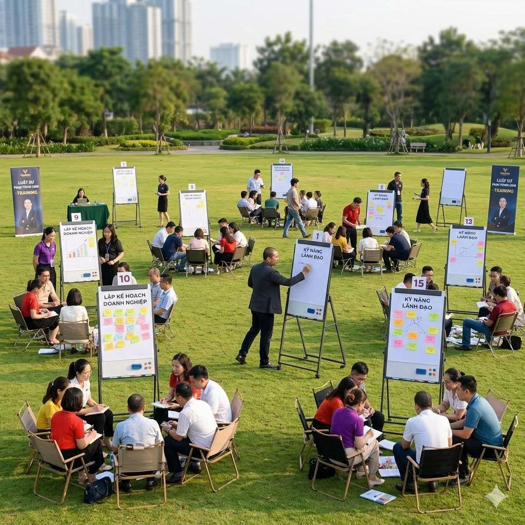 Bảng Flipchart Kẹp Giấy - Chân Oval Gấp Gọn - Bảng Đào Tạo Chuyên Nghiệp Vadoto