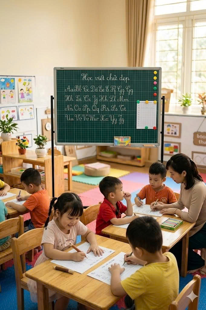 Bảng Từ Xanh Kẻ Ô Ly Di Động Chân Thép Oval Cao Cấp VADOTO NanoTech