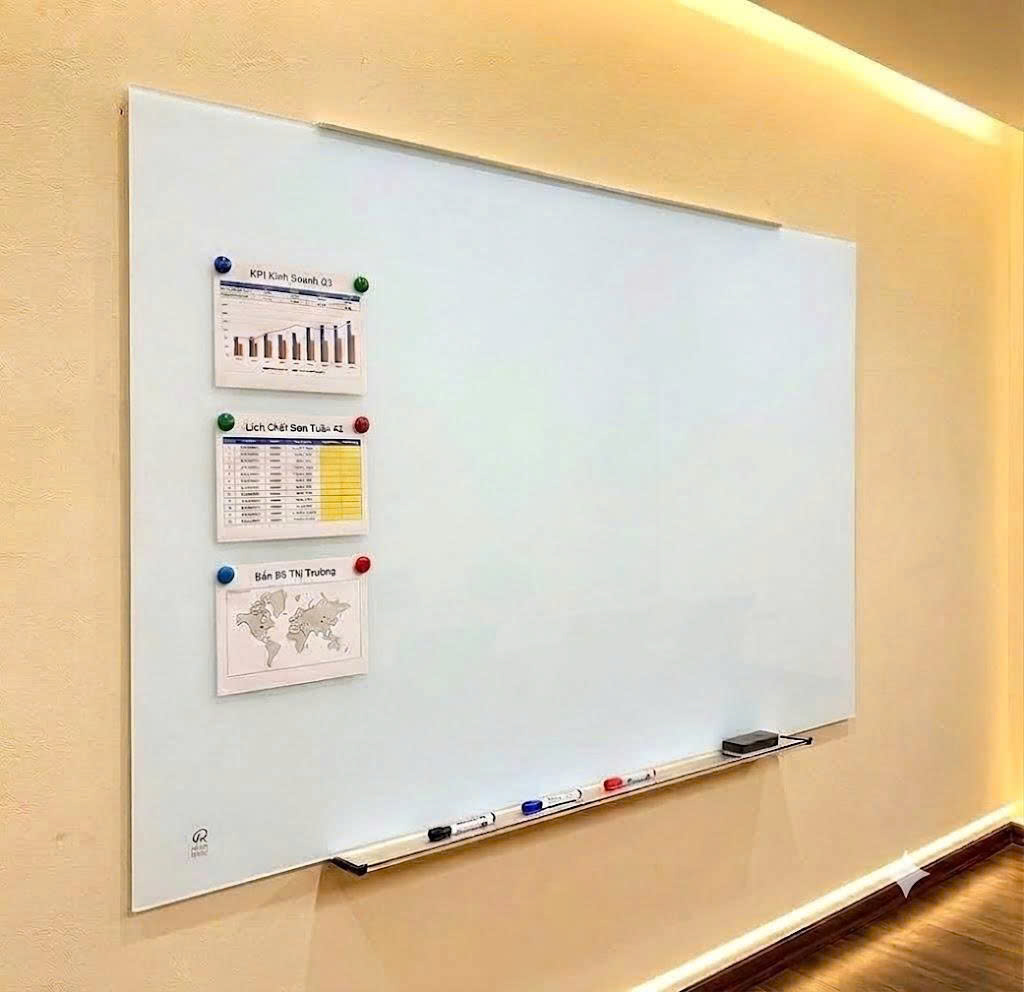 BẢNG KÍNH TREO TƯỜNG VADOTO ECO GLASS BOARD