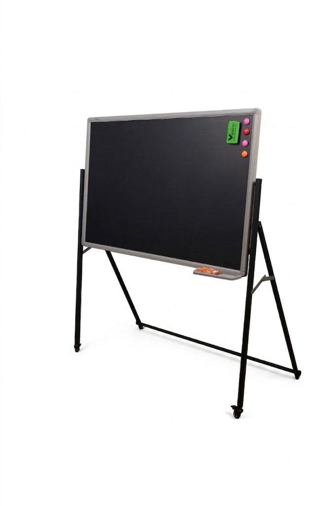 Bảng Từ Đen Viết Phấn Chân Gấp Gọn, Thay Đổi Chiều Cao Vadoto NanoTech