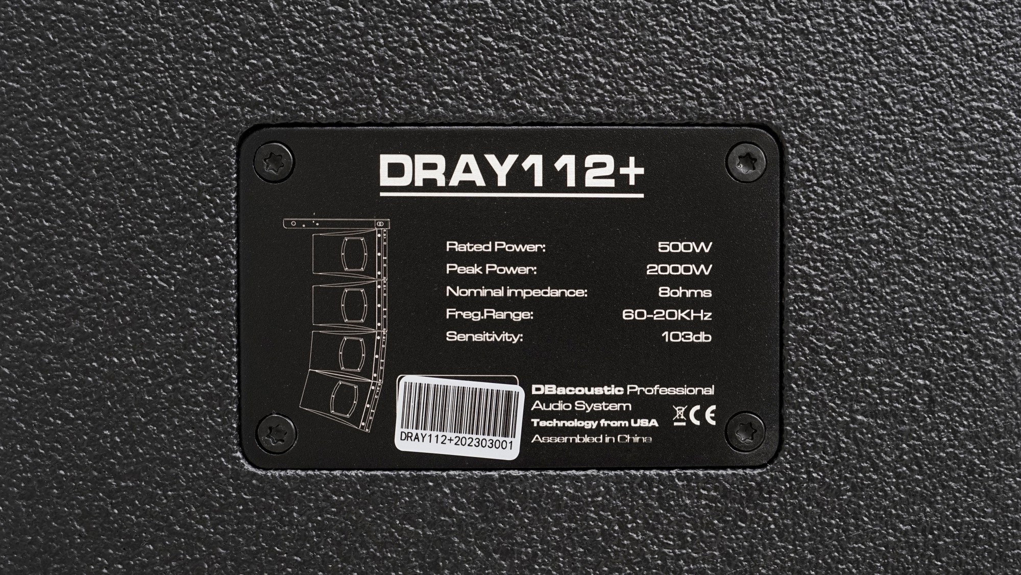 Dray 112+ Loa Array chuyên nghiệp