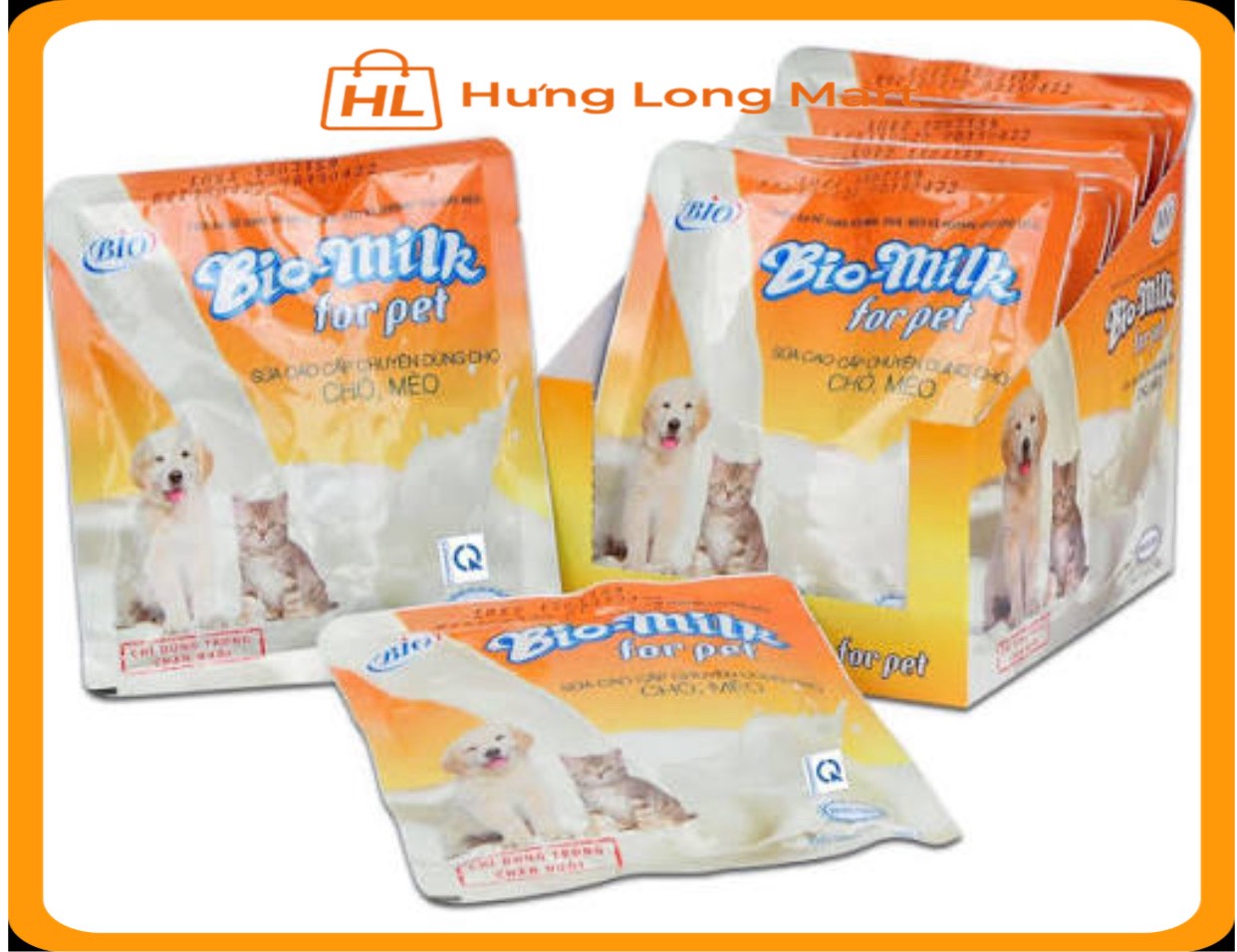 Sữa bột cho chó mèo bio milk