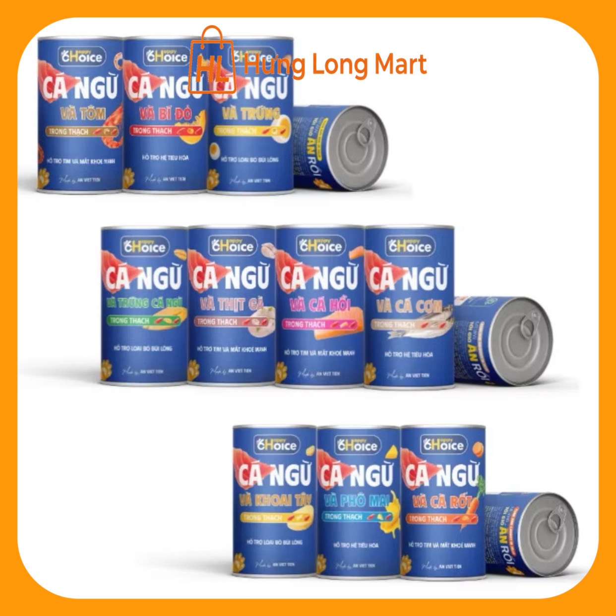 Pate lon 400g happy choice