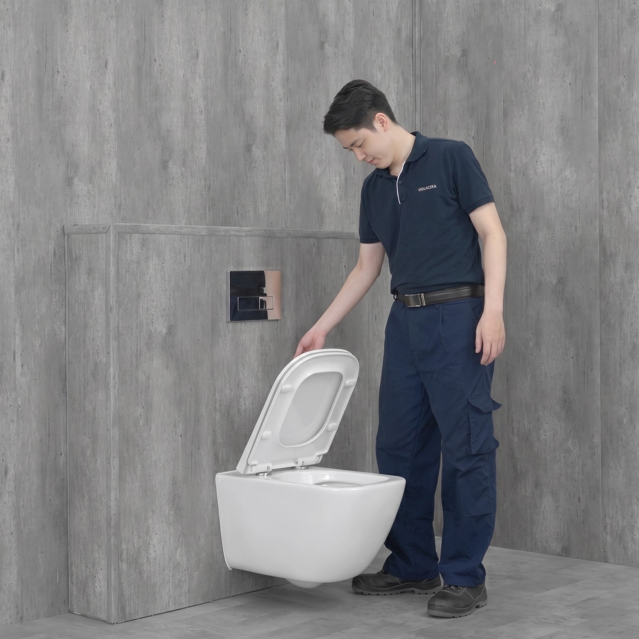 Hướng dẫn sử dụng bàn cầu treo tường