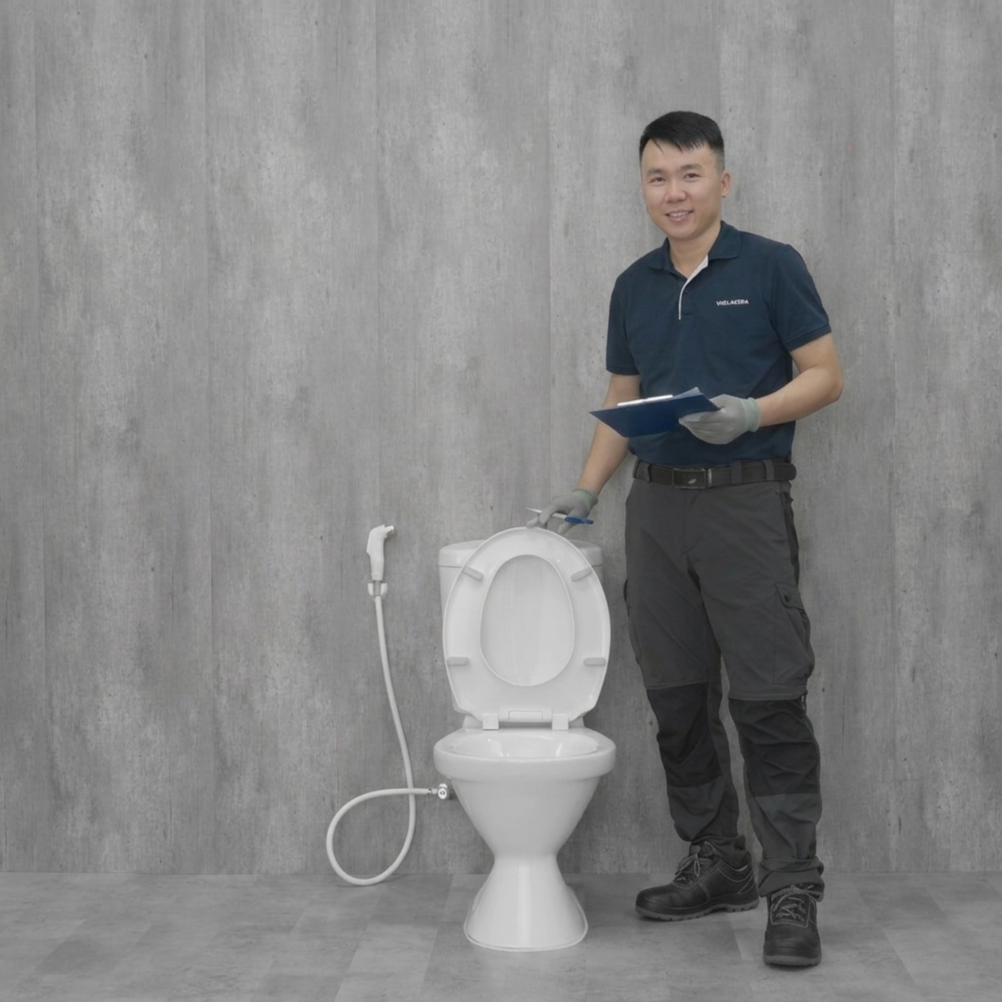 Hướng dẫn thay thế Két nước Bàn cầu hai khối Viglacera