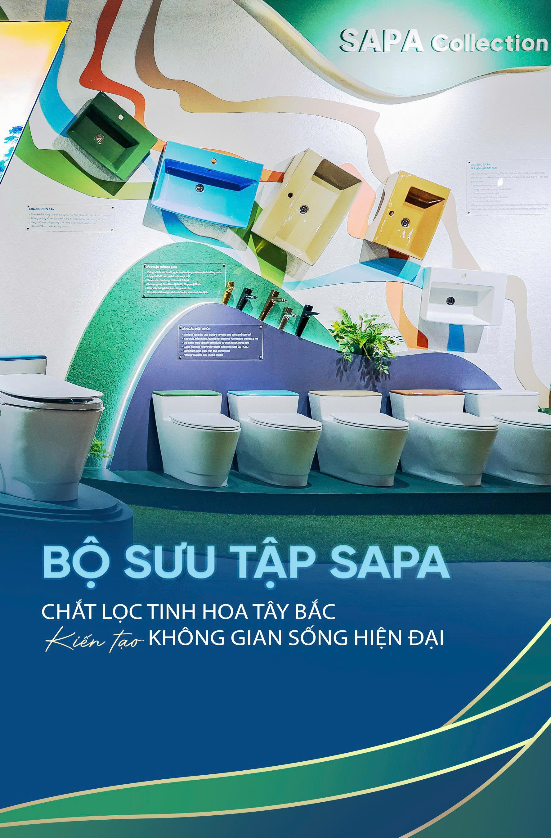 BỘ SƯU TẬP SAPA: CHẮT LỌC TINH HOA TÂY BẮC, KIẾN TẠO KHÔNG GIAN SỐNG HIỆN ĐẠI