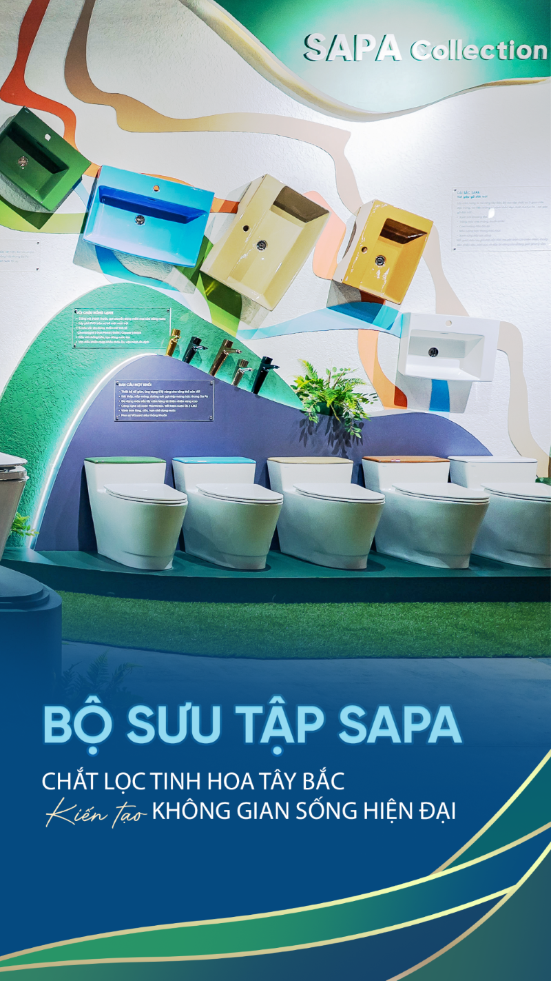 BỘ SƯU TẬP SAPA: CHẮT LỌC TINH HOA TÂY BẮC, KIẾN TẠO KHÔNG GIAN SỐNG HIỆN ĐẠI