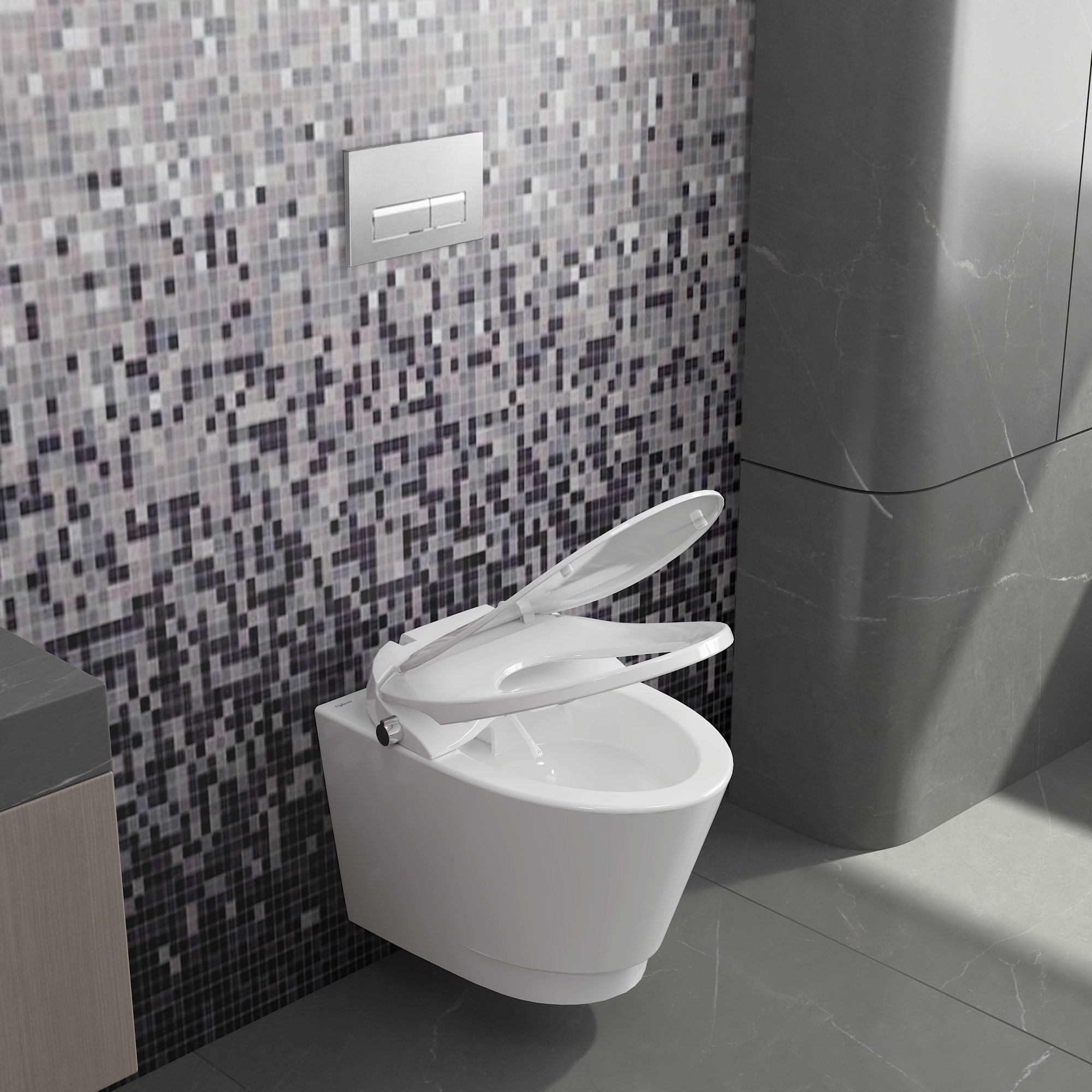 Bàn cầu treo tường V909D - BST SAPA