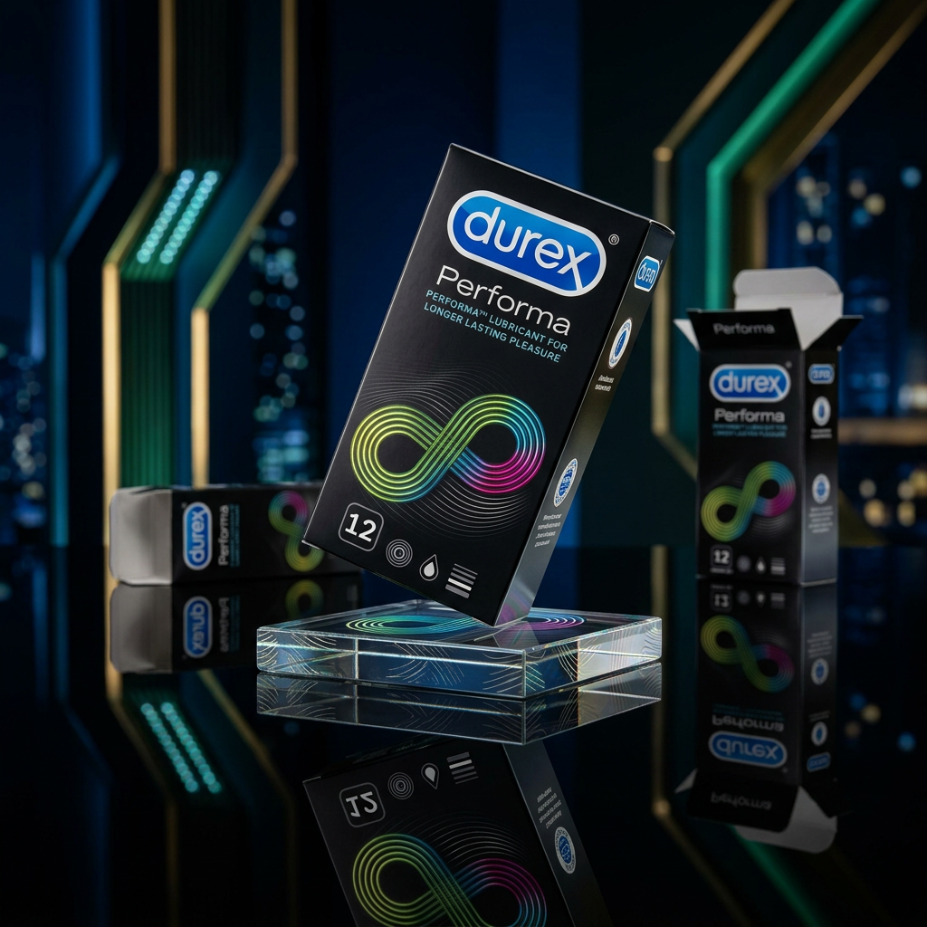 Bao cao su Durex Performa 12s siêu mỏng - kéo dài