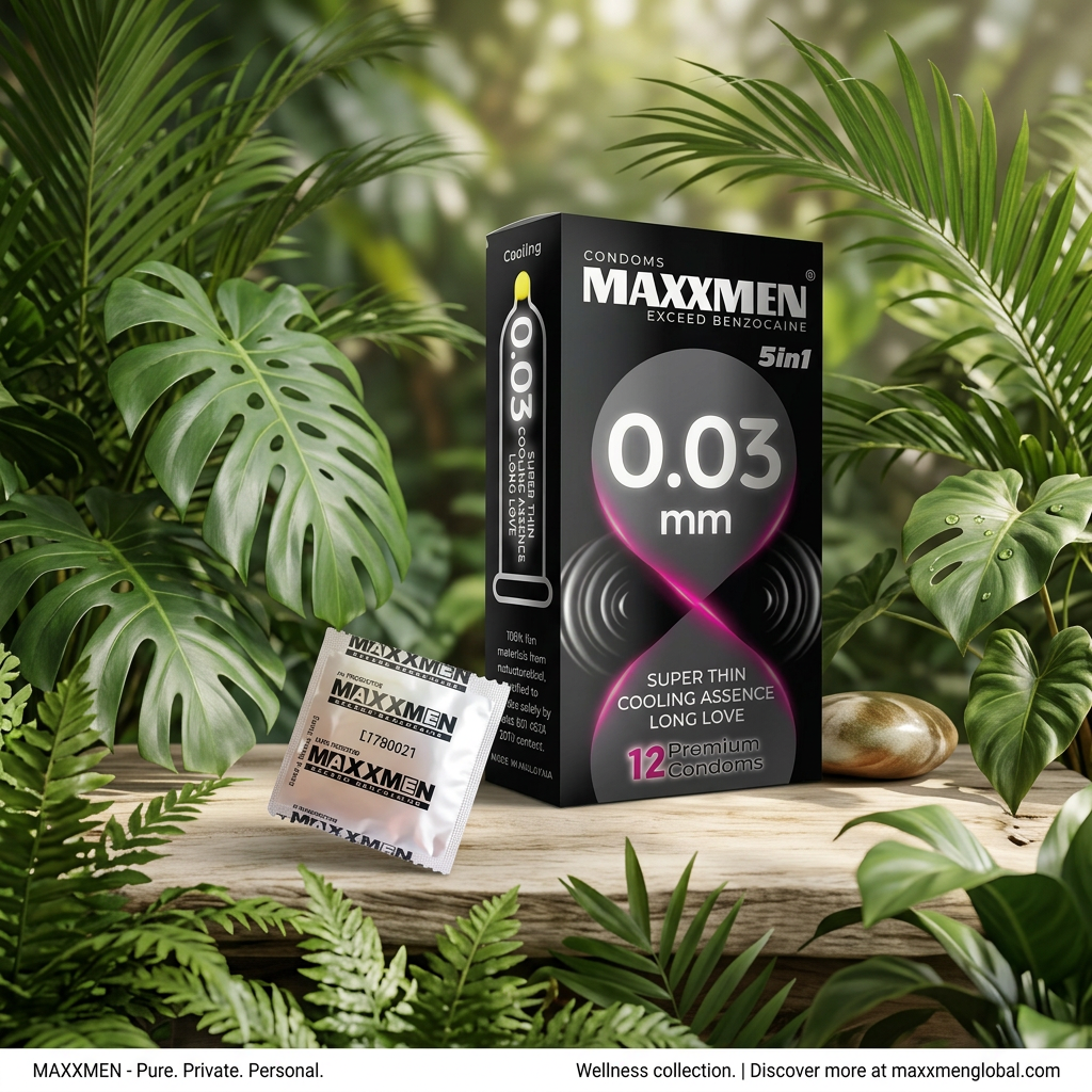 Bao cao su Maxxmen 0.03 12s hương bạc hà