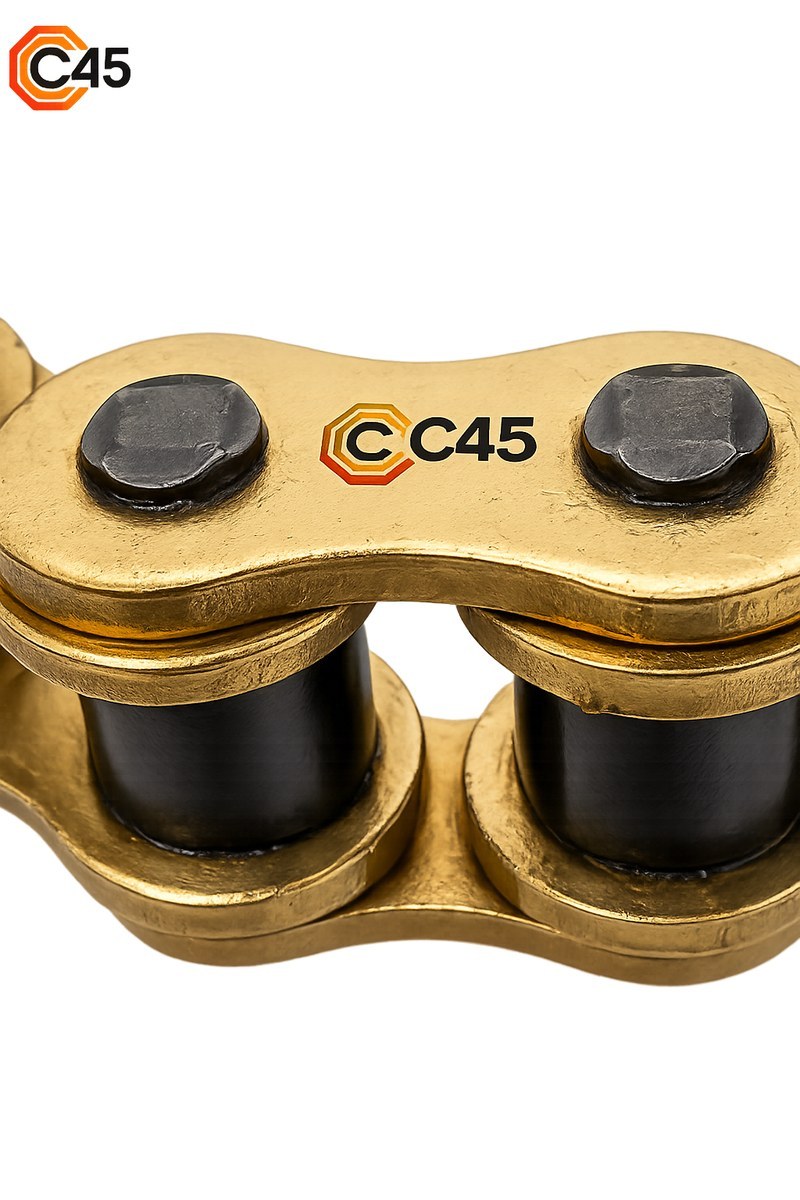 Bộ nhông xích C45 Gold cho Yamaha Exciter 150 + 155 sên đĩa vàng