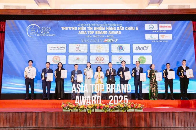 Mariana Bay đạt danh hiệu Top 10 Thương hiệu tín nhiệm hàng đầu Châu Á tại Asia Top Brand Award 2025