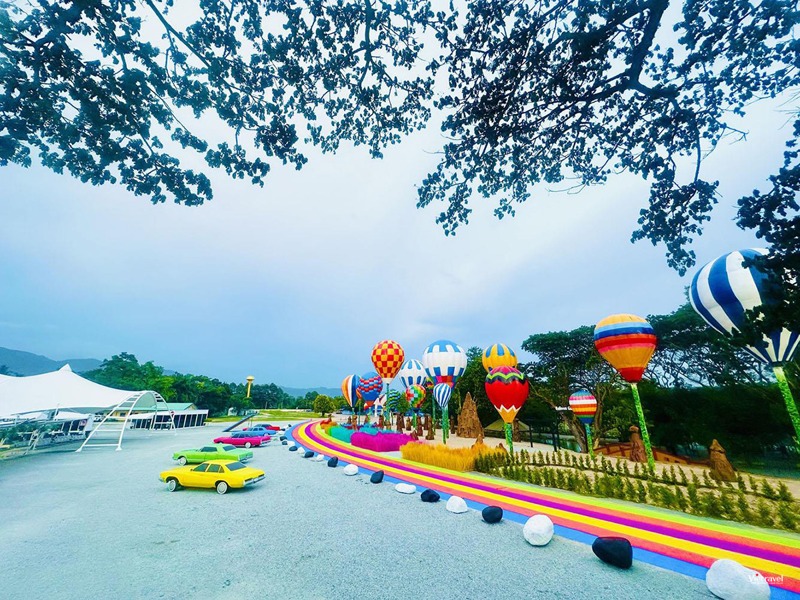 Thái Lan: Bangkok – Pattaya (Bảo tàng Lighting Art và Vườn khinh khí cầu, Đảo San Hô, Chợ nổi Bốn Miền, thành cổ Muang Boran, Café cá KOI Paboon Café, tặng thưởng thức món sườn cay và xôi xoài Thái Lan)