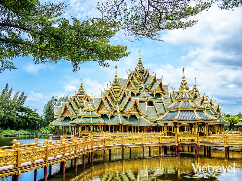 Thái Lan: Bangkok – Pattaya (Bảo tàng Lighting Art và Vườn khinh khí cầu, Đảo San Hô, Chợ nổi Bốn Miền, thành cổ Muang Boran, Café cá KOI Paboon Café, tặng thưởng thức món sườn cay và xôi xoài Thái Lan)