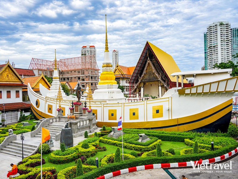 Thái Lan: Bangkok – Pattaya (Bảo tàng Lighting Art và Vườn khinh khí cầu, Đảo San Hô, Chợ nổi Bốn Miền, thành cổ Muang Boran, Café cá KOI Paboon Café, tặng thưởng thức món sườn cay và xôi xoài Thái Lan)