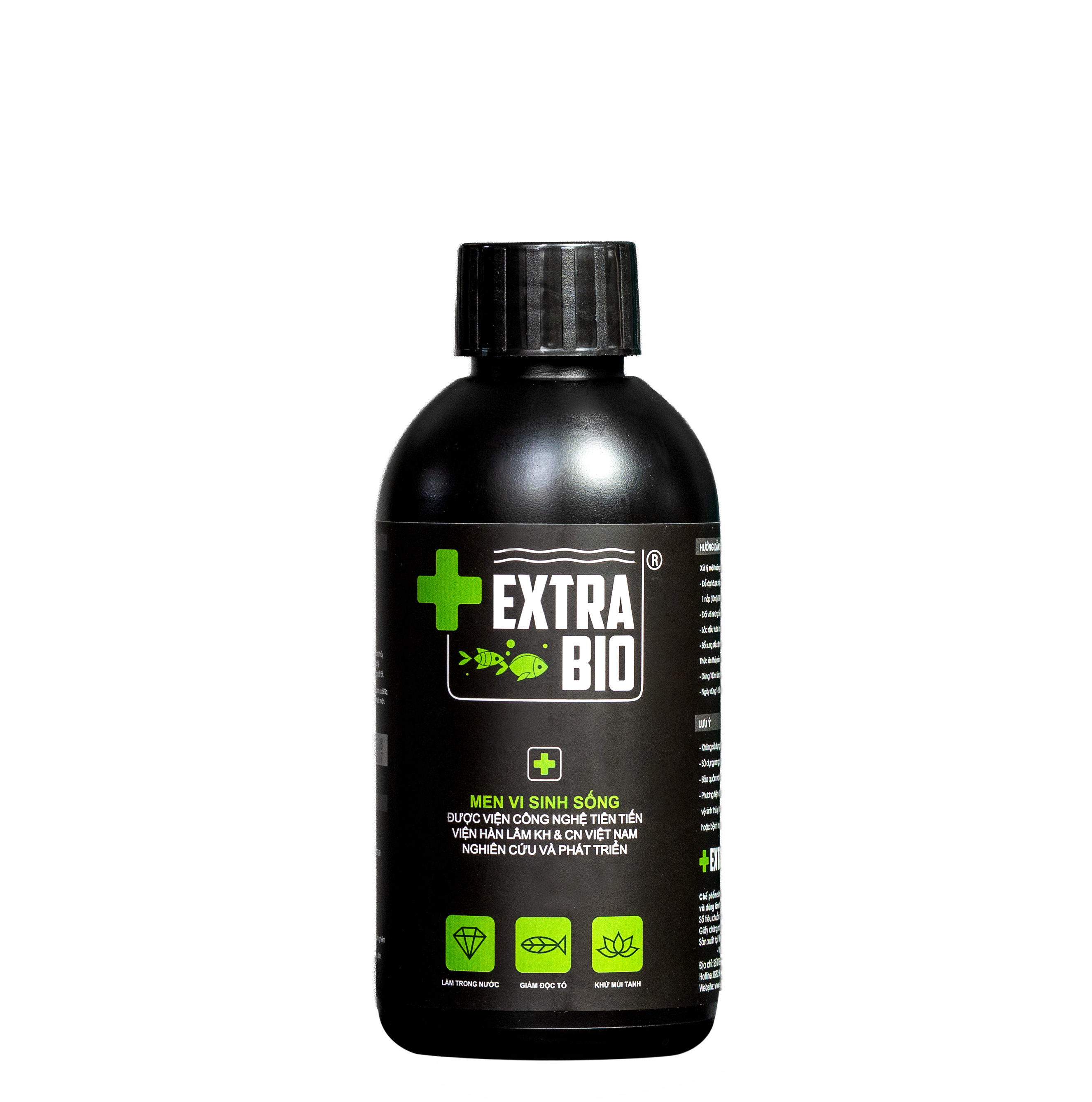 EXTRABIO 250mL | LÀM TRONG NƯỚC, GIẢM ĐỘC TỐ, KHỬ MÙI TANH