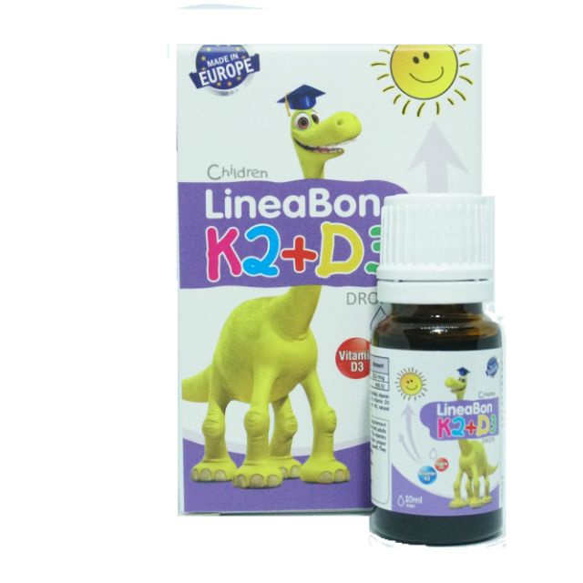 Vitamin Lineabon D3K2 Lọ 10ml - Dạng Nhỏ Giọt