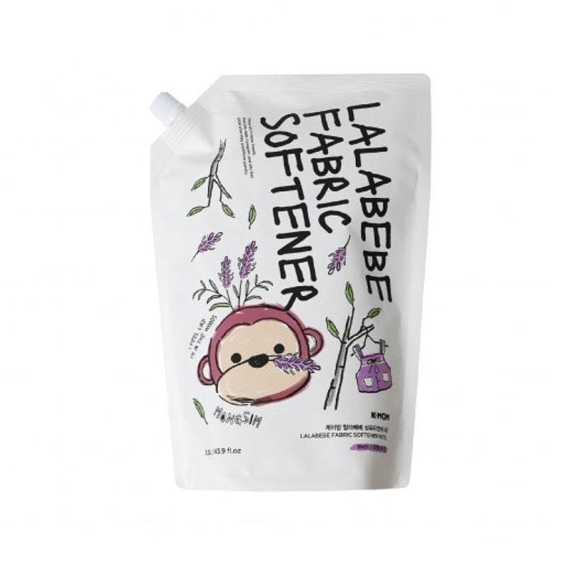 Nước Xả Thuần Chay Lalabebe Túi 1300ml Hương Bạch Dương