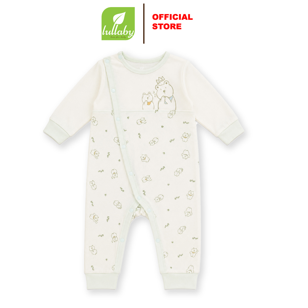 Sleepsuit BT cài lệch Lullaby xanh mint 3-12M NH730C