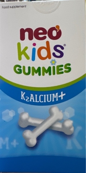 Kẹo Nhai Neo Kids Gummies Canxi 60 Viên