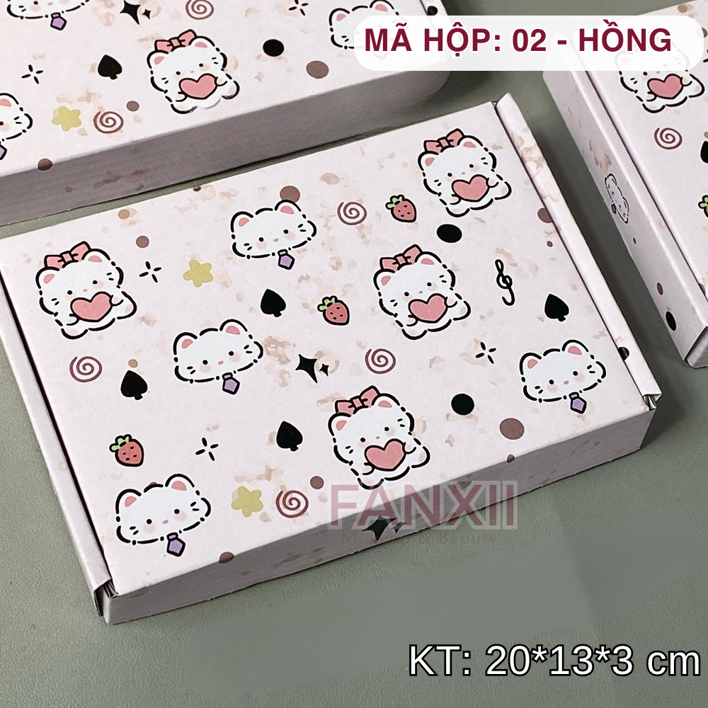 Hộp Carton Quà Tặng - Nhiều Mẫu