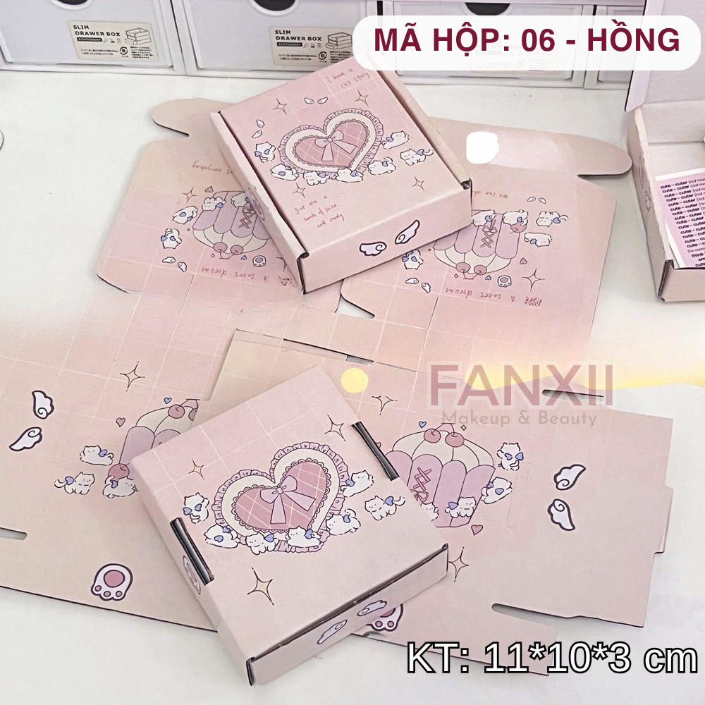 Hộp Carton Quà Tặng - Nhiều Mẫu