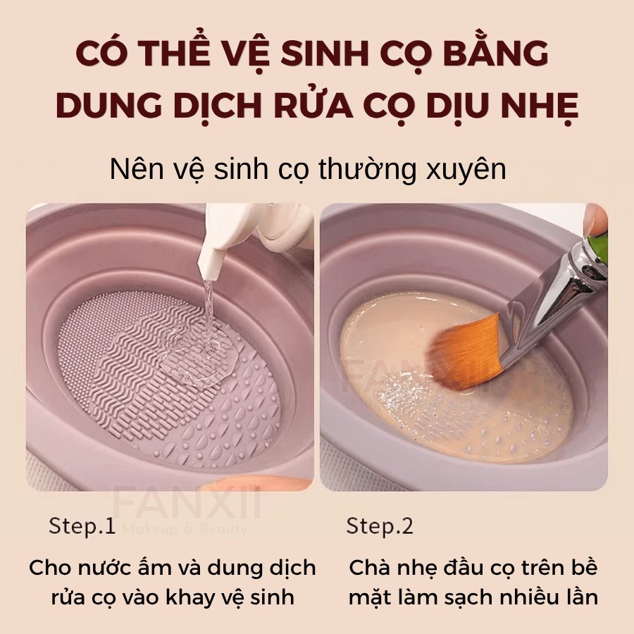 [Nhập HÀN] HWAHONG - Cọ Nền Đầu Dẹt HWAHONG 982 948 972 Hình Oval Cọ Ngang Dàn Trải Tán Kem Nền Kem lót dưỡng Siêu Mỏng