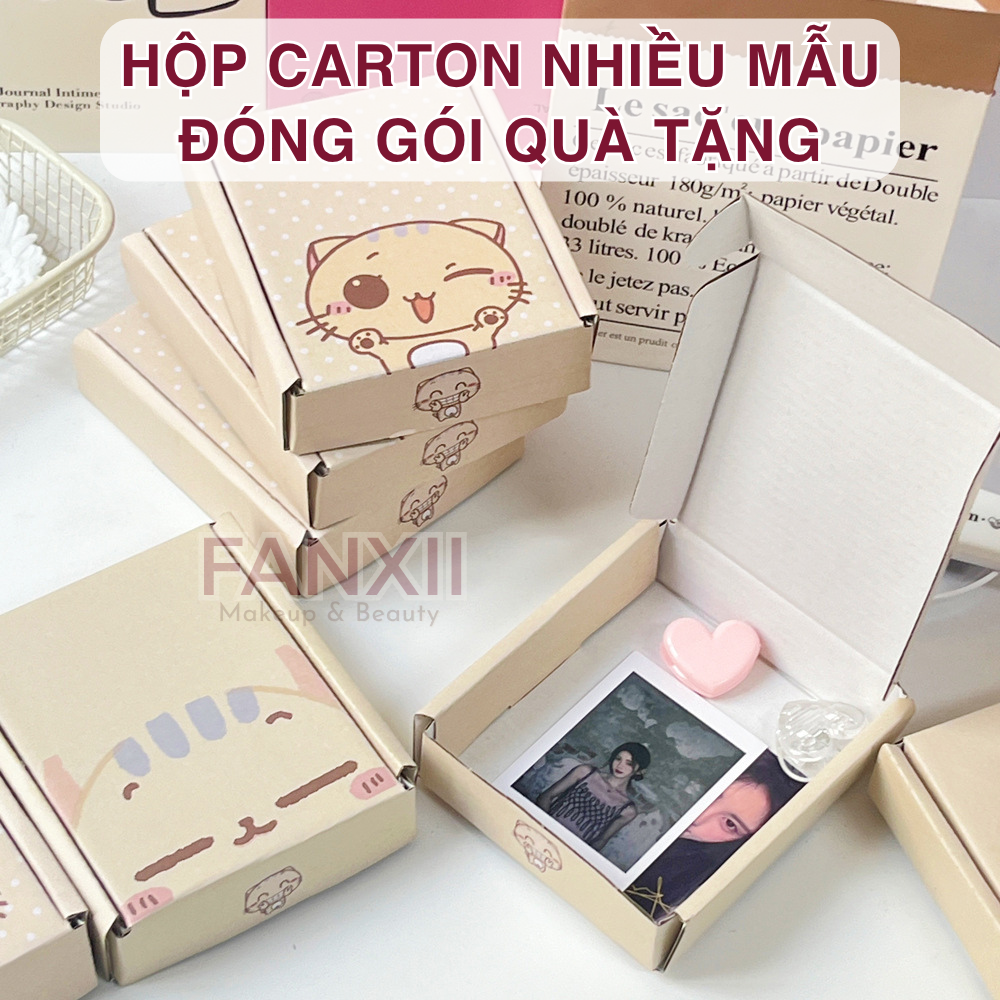 Hộp Carton Quà Tặng - Nhiều Mẫu