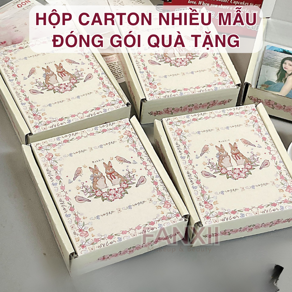 Hộp Carton Quà Tặng - Nhiều Mẫu