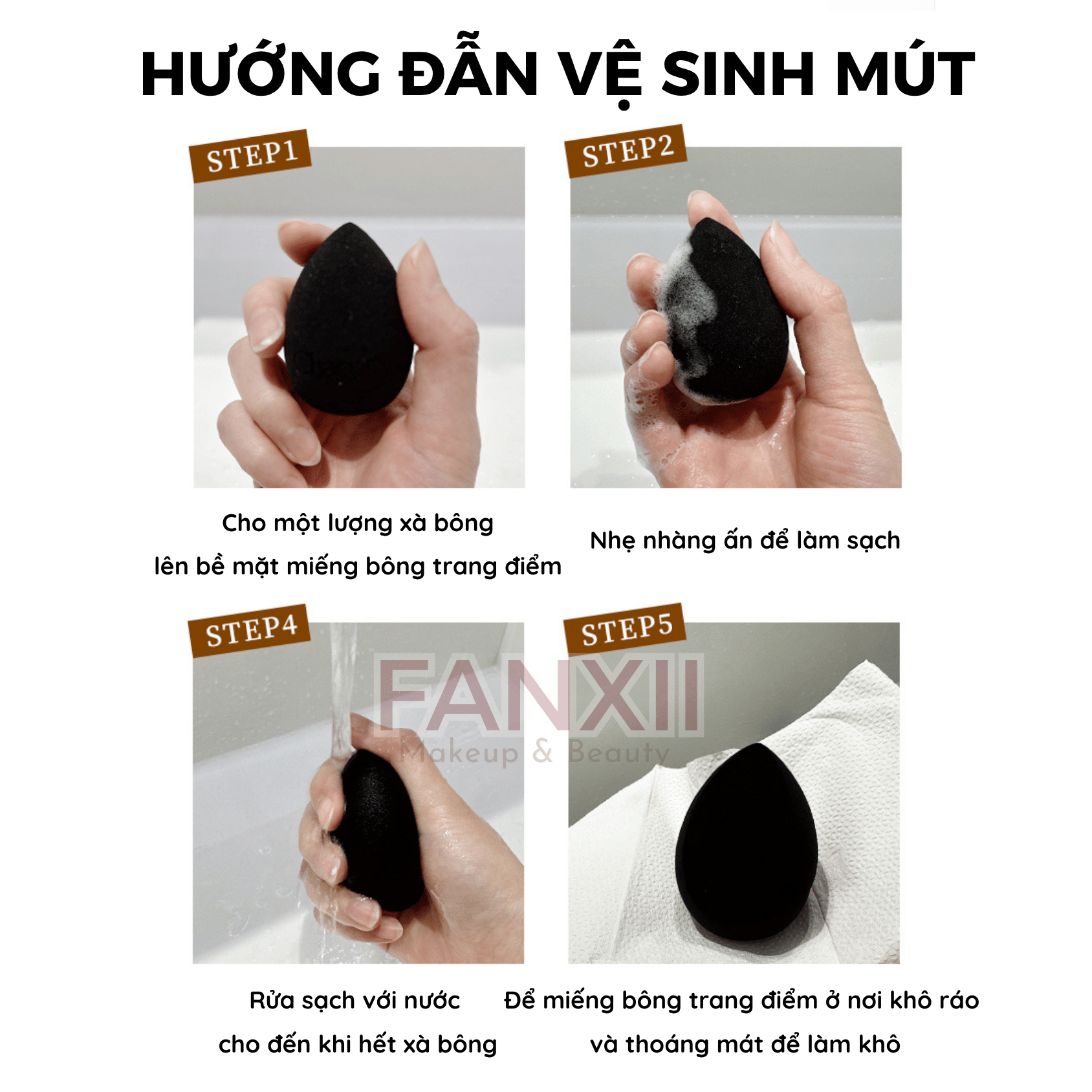 Mút Trứng - Makeup Nền