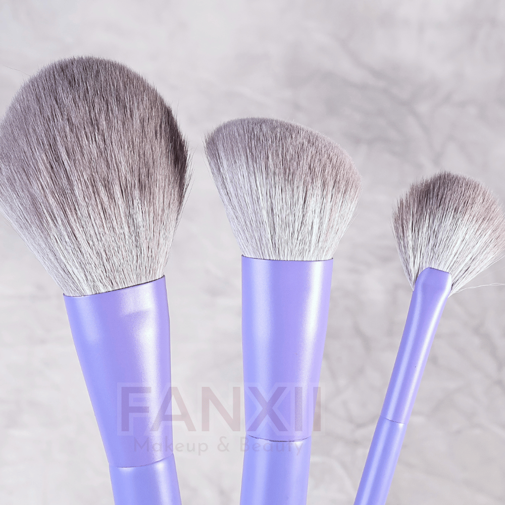 TÍM PASTEL - Bộ 7 cọ trang điểm Flower Fairy