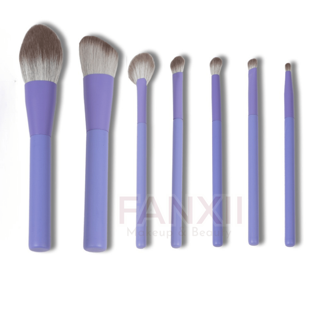 TÍM PASTEL - Bộ 7 cọ trang điểm Flower Fairy