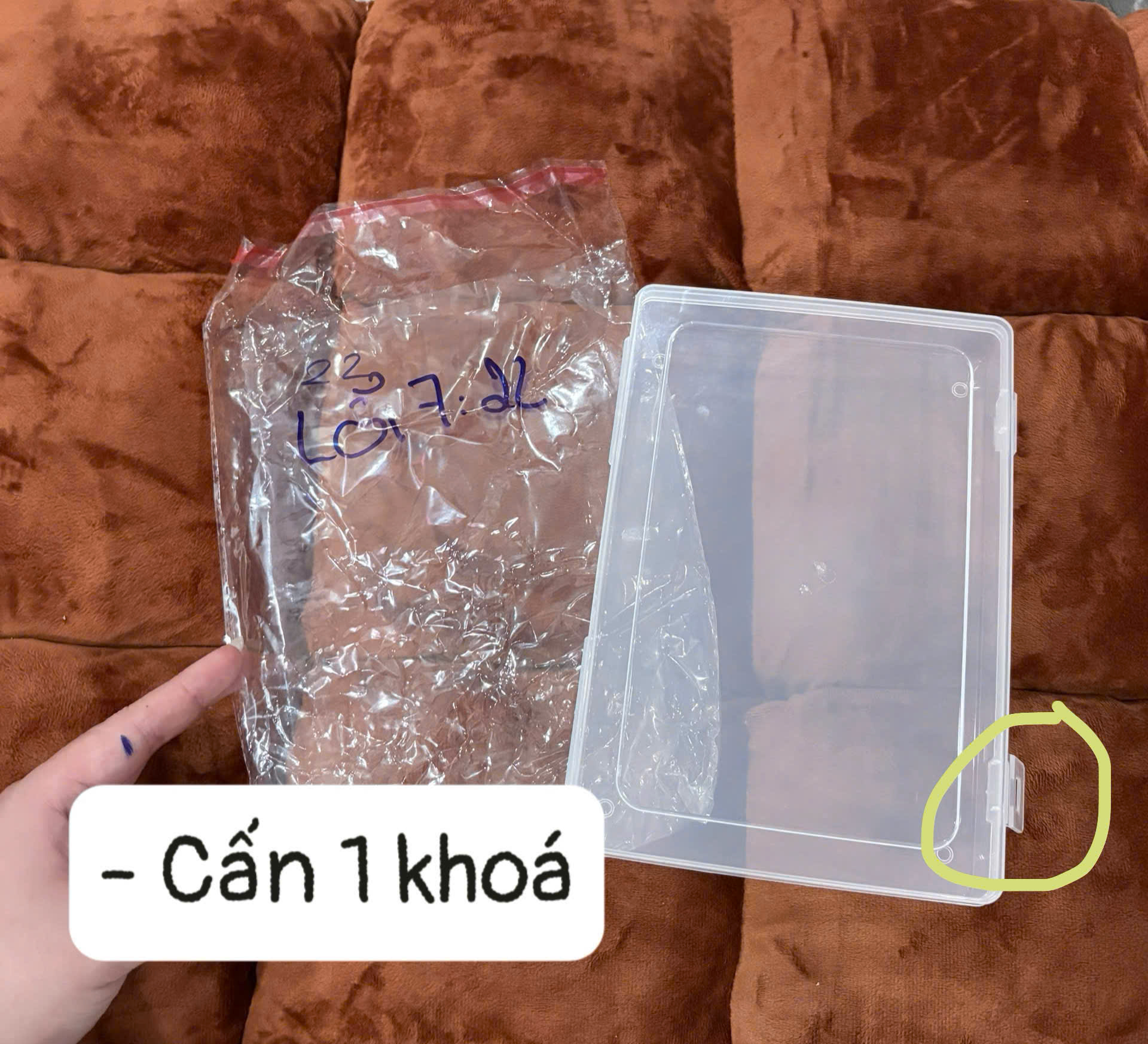 HỘP NHỰA - SẢN PHẨM LỖI