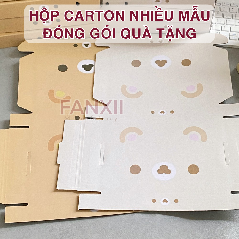 Hộp Carton Quà Tặng - Nhiều Mẫu