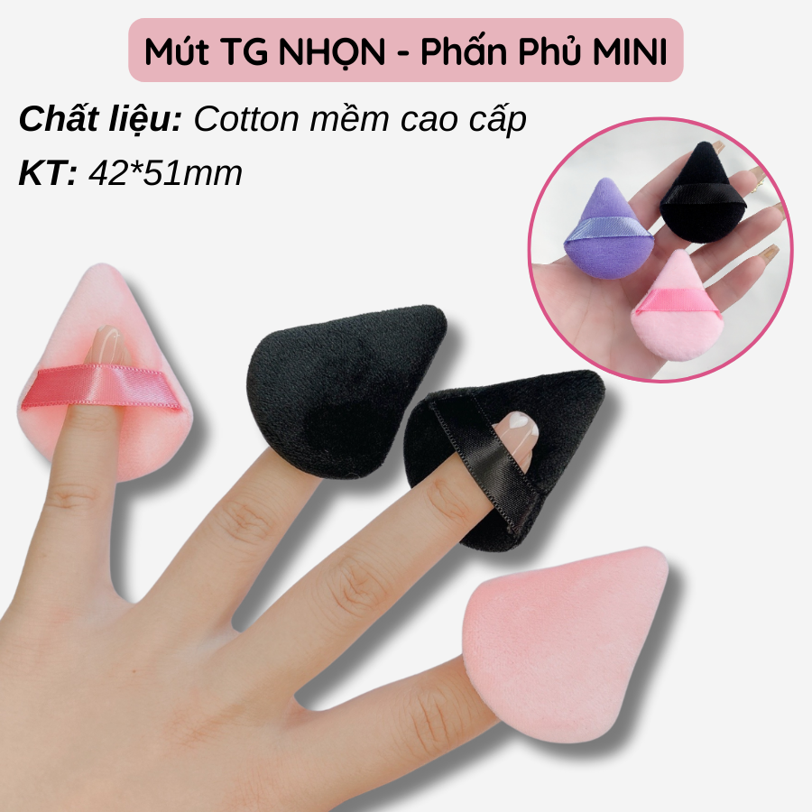 Mút Tam Giác - Mút Phấn Phủ