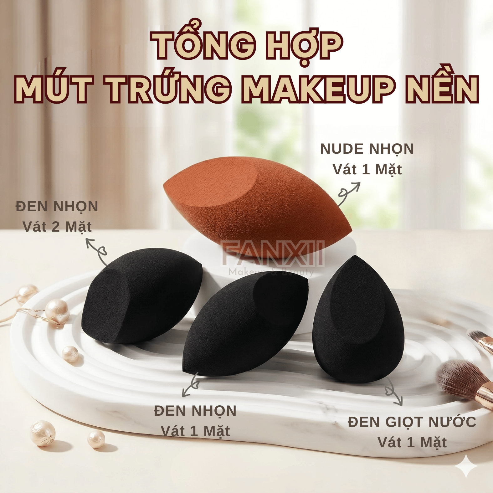 Mút Trứng - Makeup Nền
