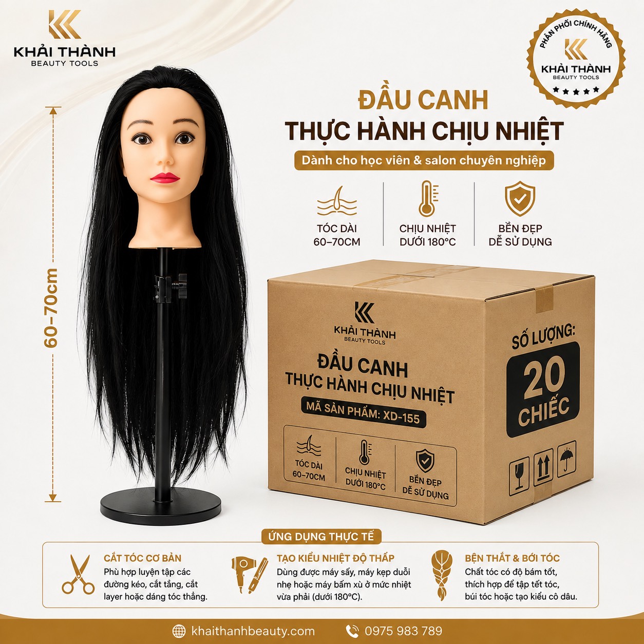 Đầu Canh Cắt Chịu Nhiệt XD-155