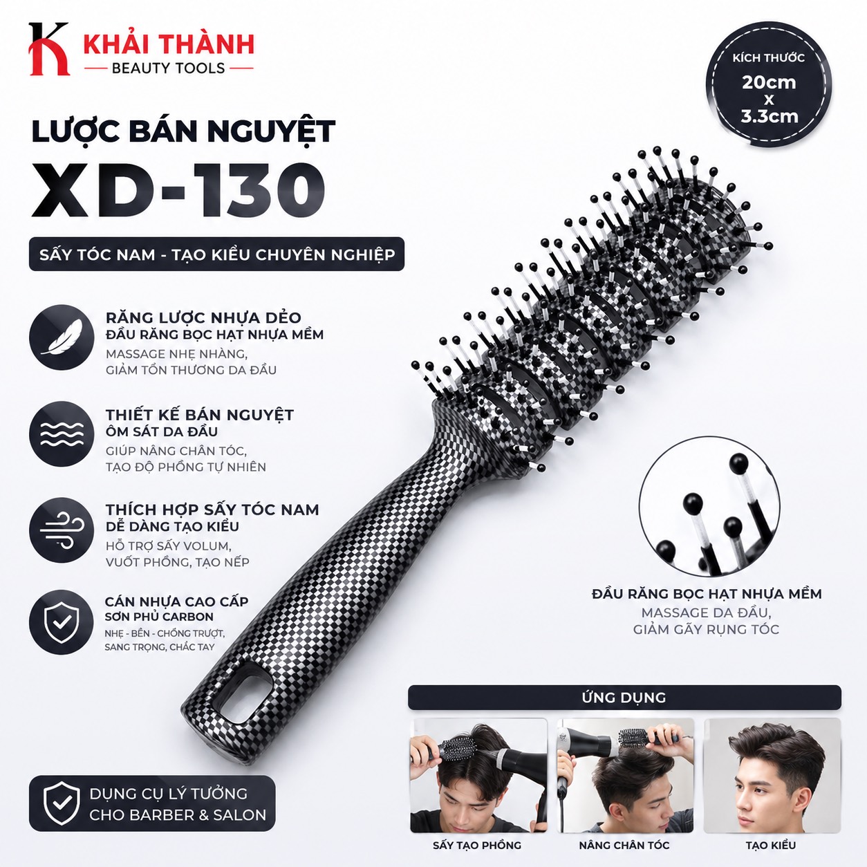 Lược Bán Nguyệt XD-130