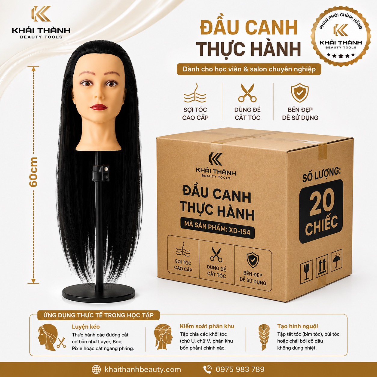 Đầu Canh Cắt Thực Hành XD-154