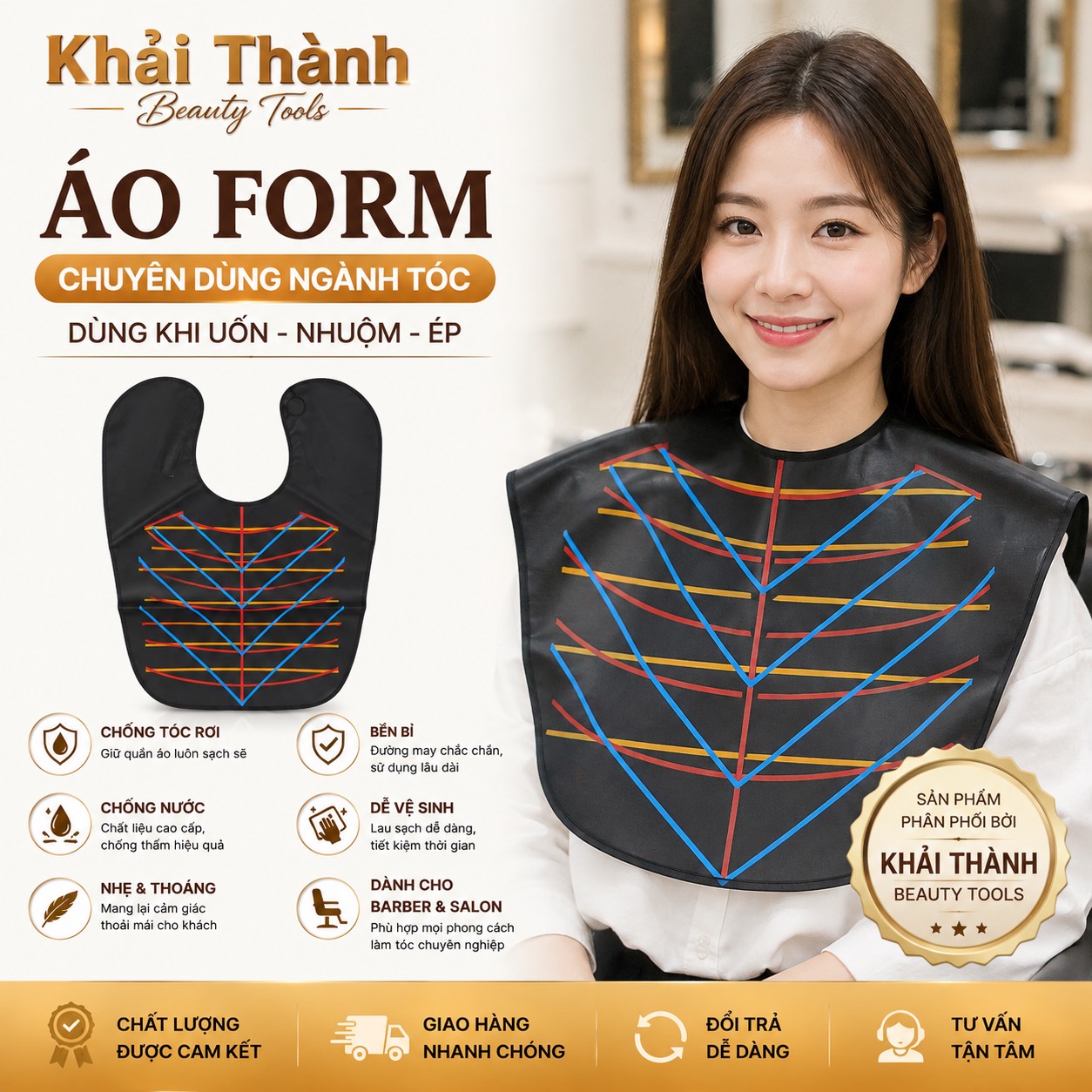Áo Form Làm Hóa Chất XD-69